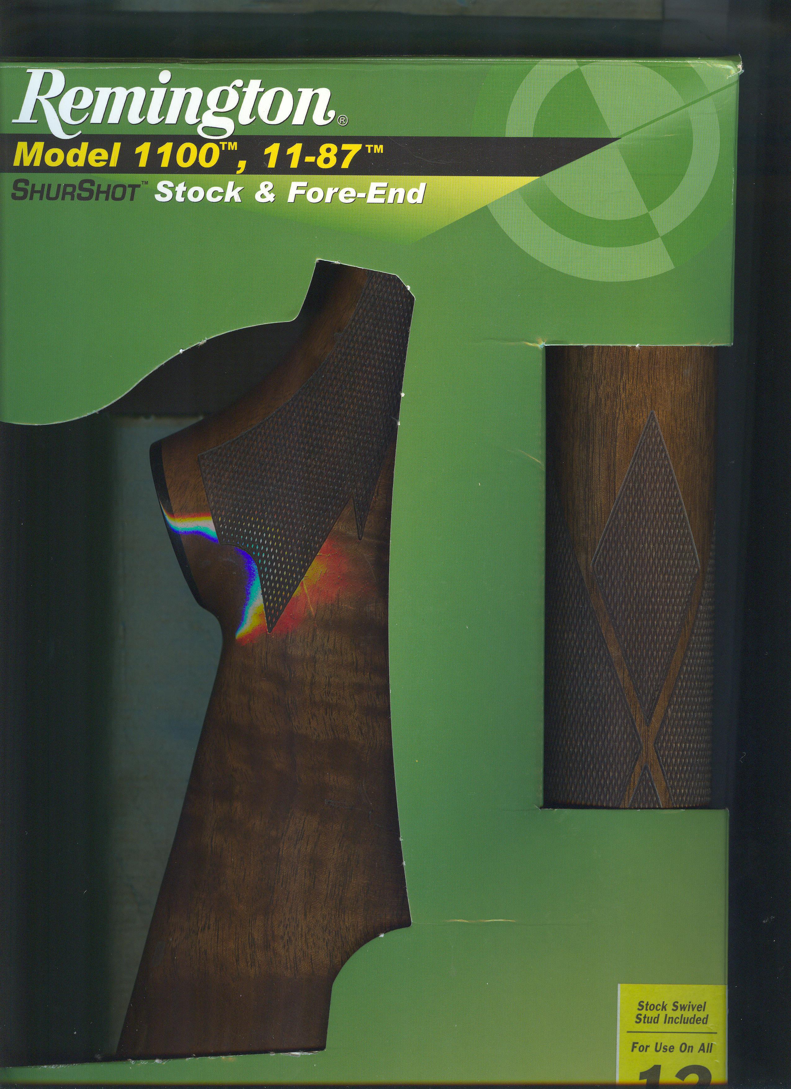 Remington 12ga. 1100/11-87 Factory Walnut Stock $150. Shipped