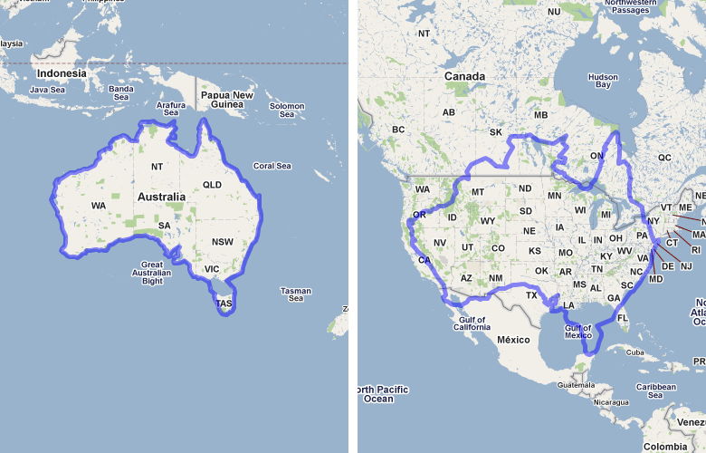 Indo vs australia. Австралия и США на карте. Австралия гугл карта. Маршрут Биг Исланд зима. Hudson Canada.