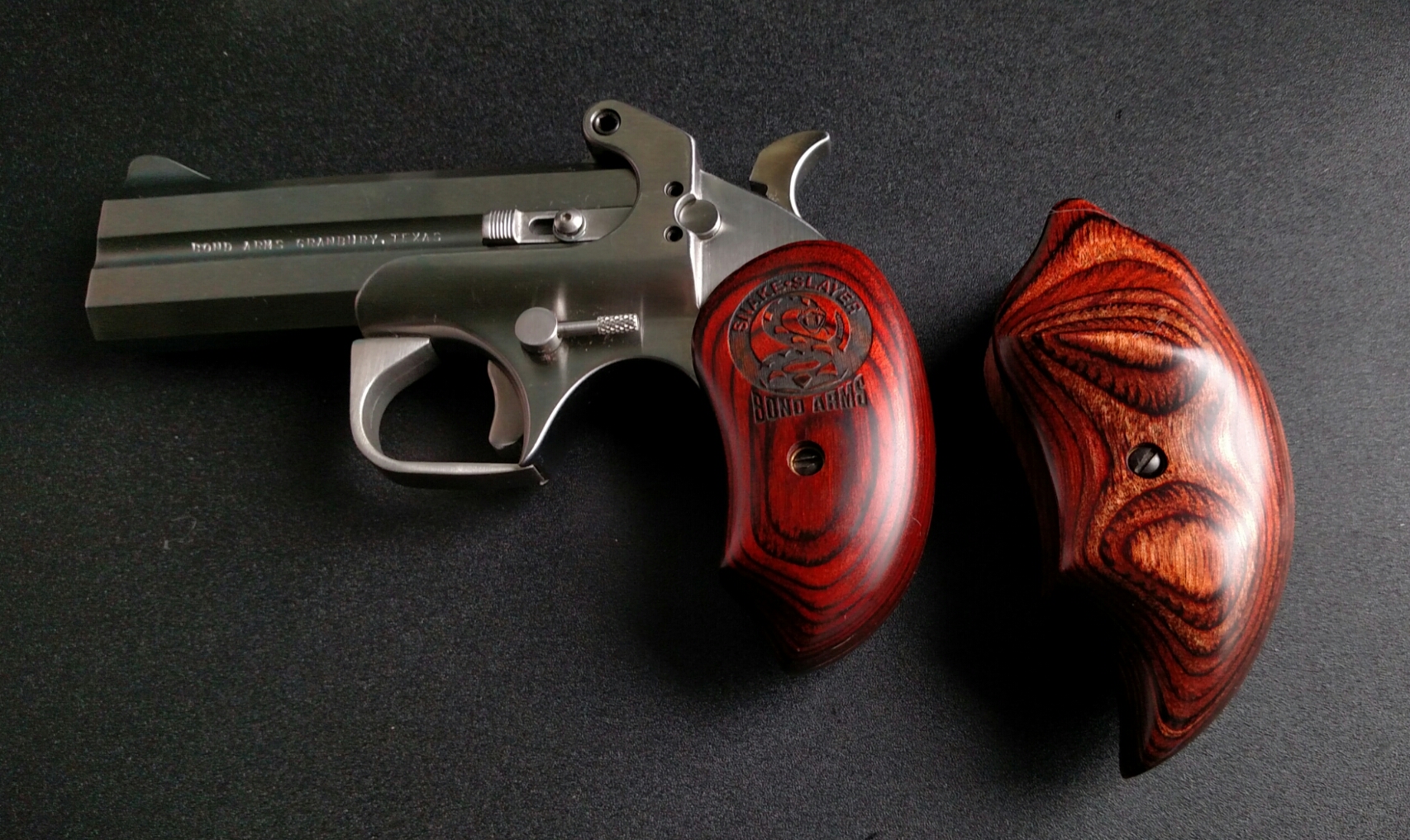 Sold pending: Bond Arms Jumbo Rosewood grip - SASS Wire Classifieds ...