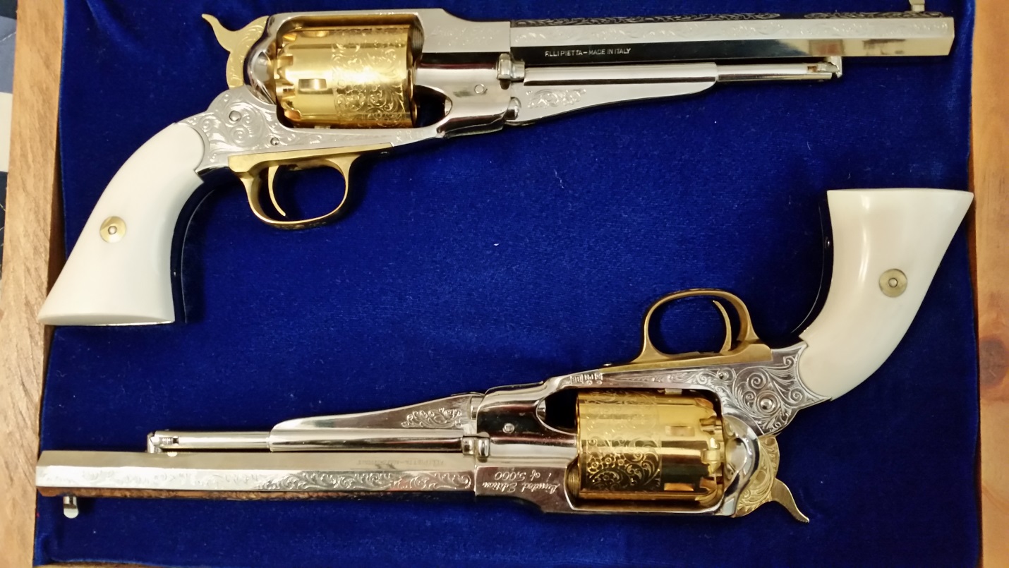 SOLD Two special edition Pietta 1858 remington revolvers. - SASS Wire ...