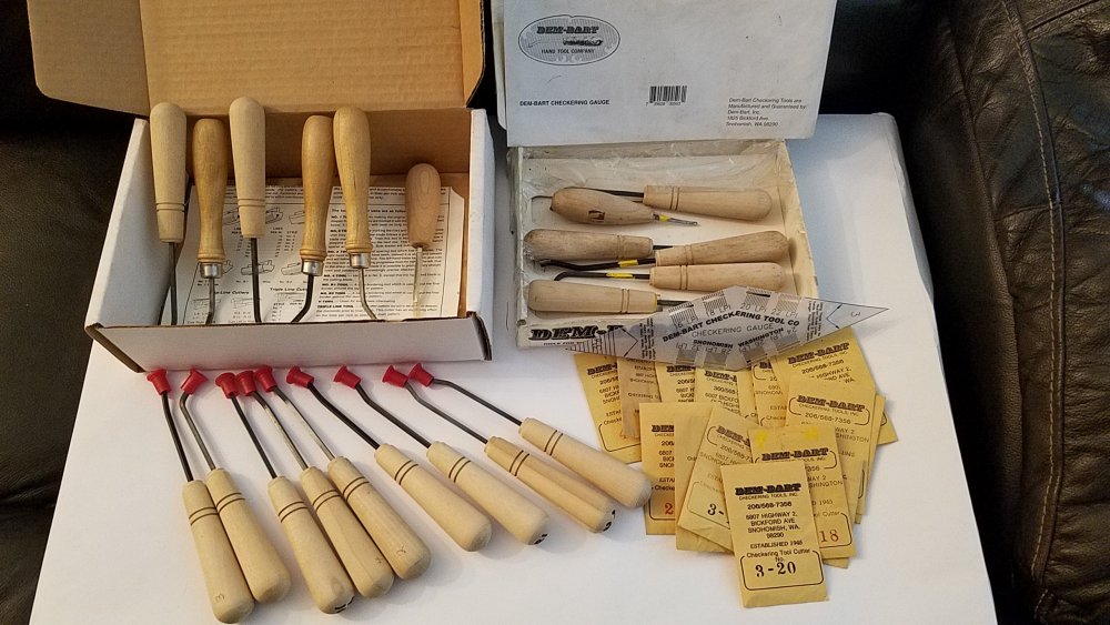 Dem-Bart Wood Checkering Tools ***SOLD SPF*** - SASS Wire Classifieds -  SASS Wire Forum
