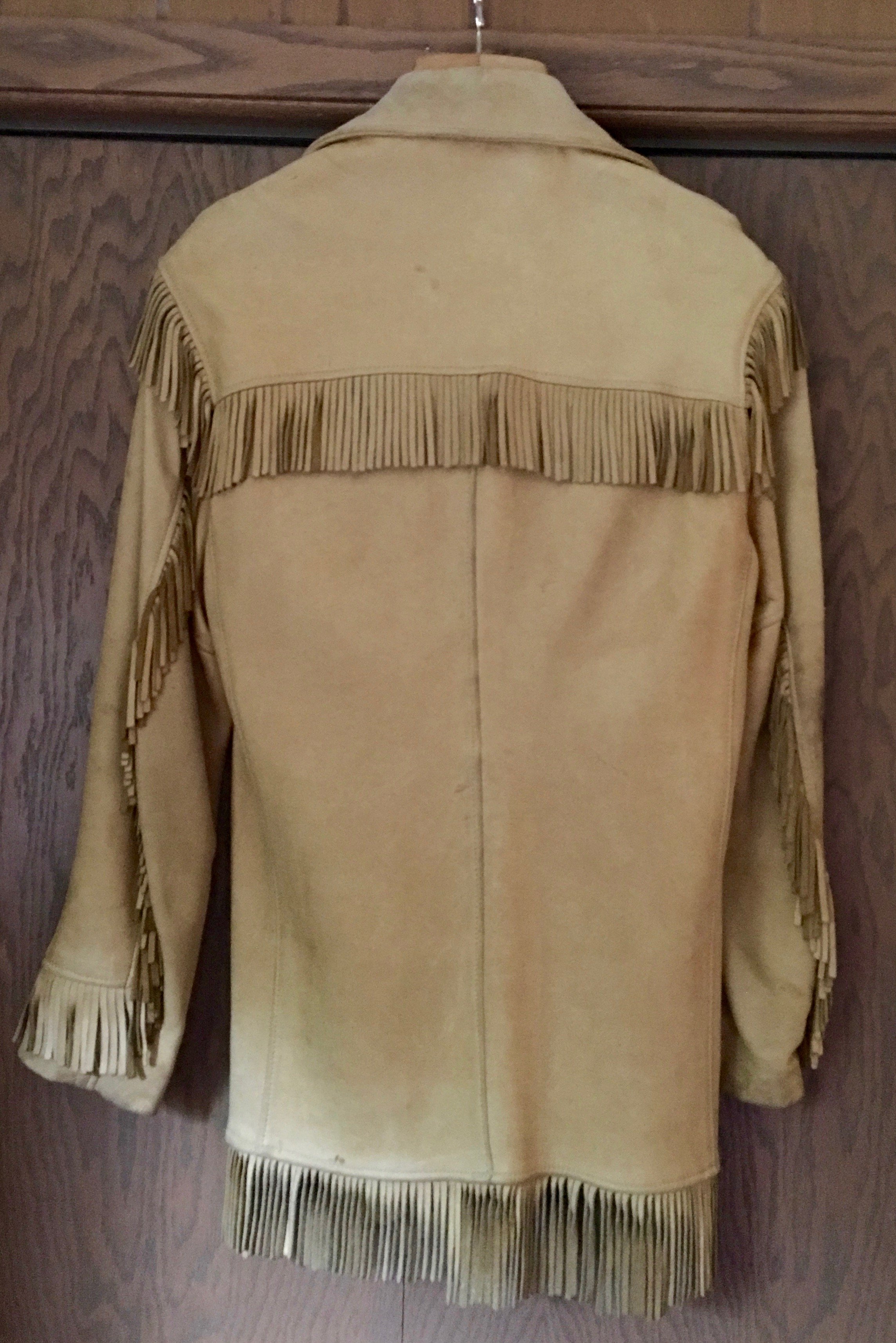 SOLD PENDING FUNDS BUCKSKIN JACKET FOR SALE SIZE 42 L - SASS Wire ...