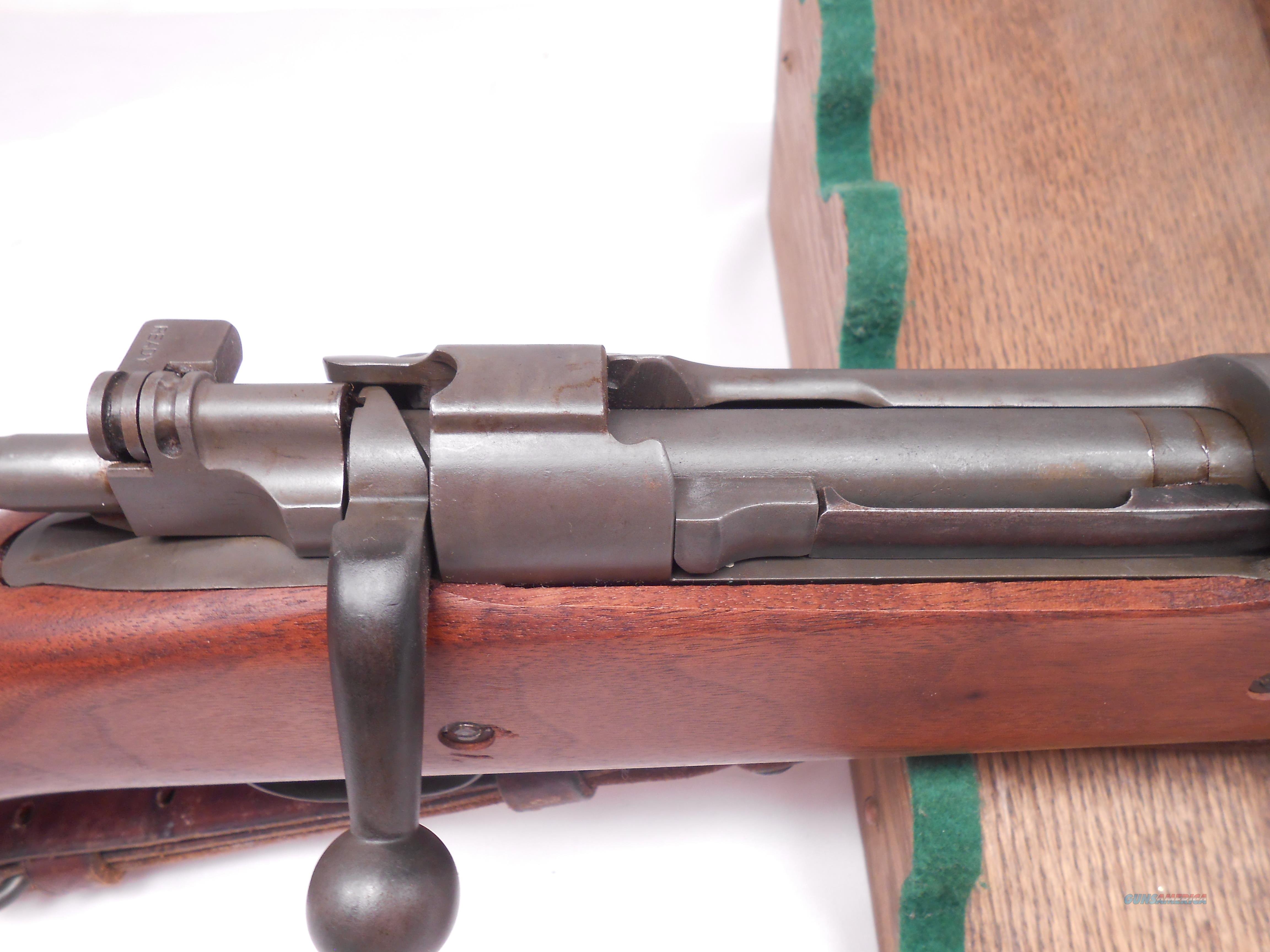 Unlike the 03A3 the M1903 doesn't have a dovetail on the back of the r...