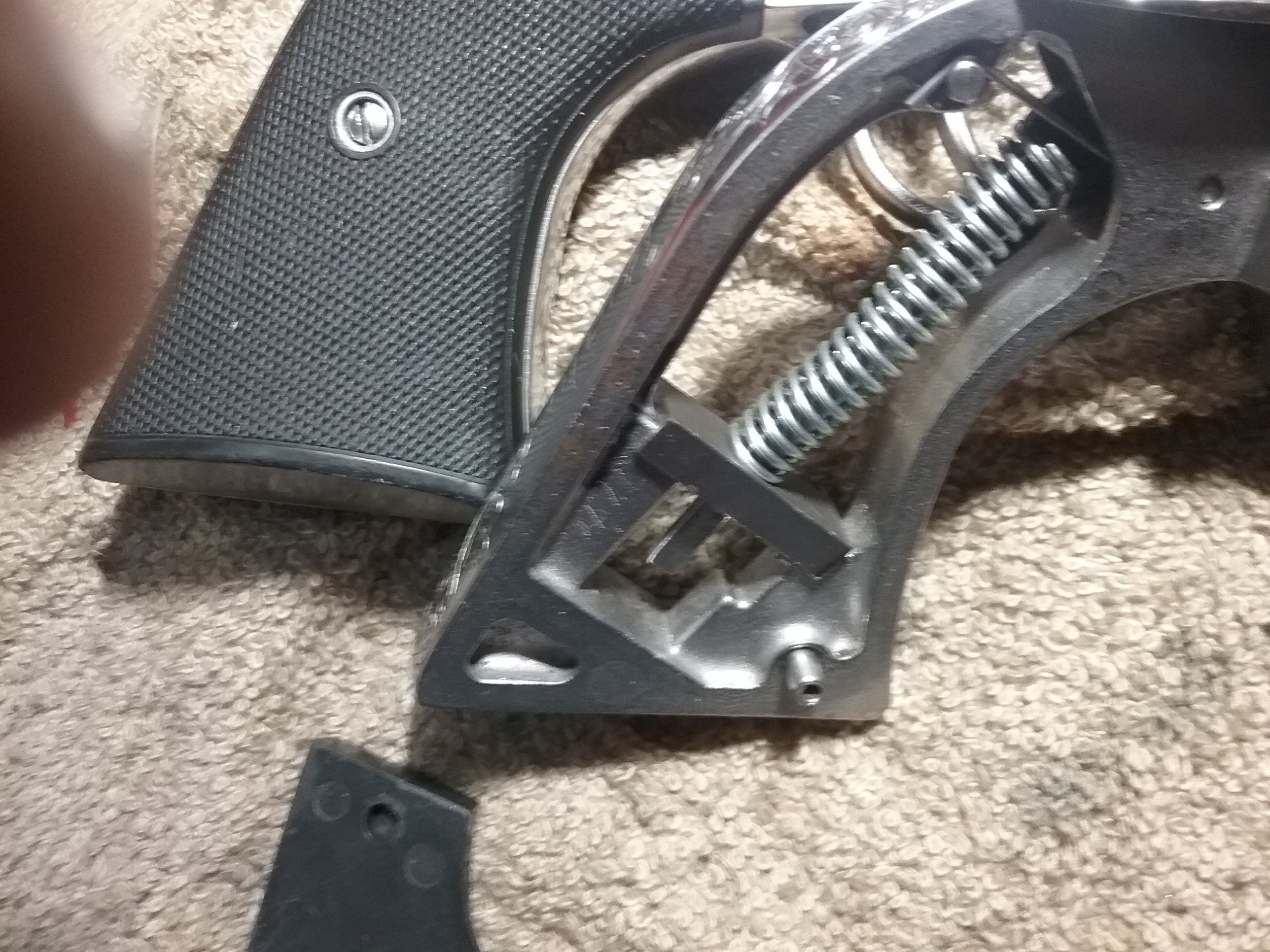 New Vaquero spring seat to replace the hammer lock - SASS Wire - SASS ...