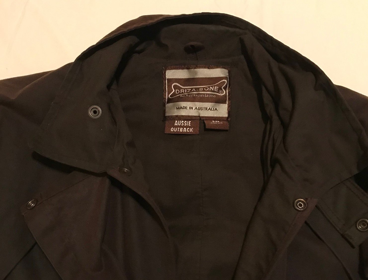 SOLD - F/S USED DRIZA-BONE RIDING COAT - Price Reduced - SASS Wire ...