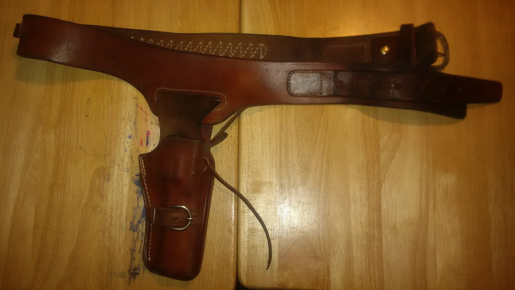 FS: Triple K holster, .45 cartridge belt &Oklahoma Leather Shotshell ...