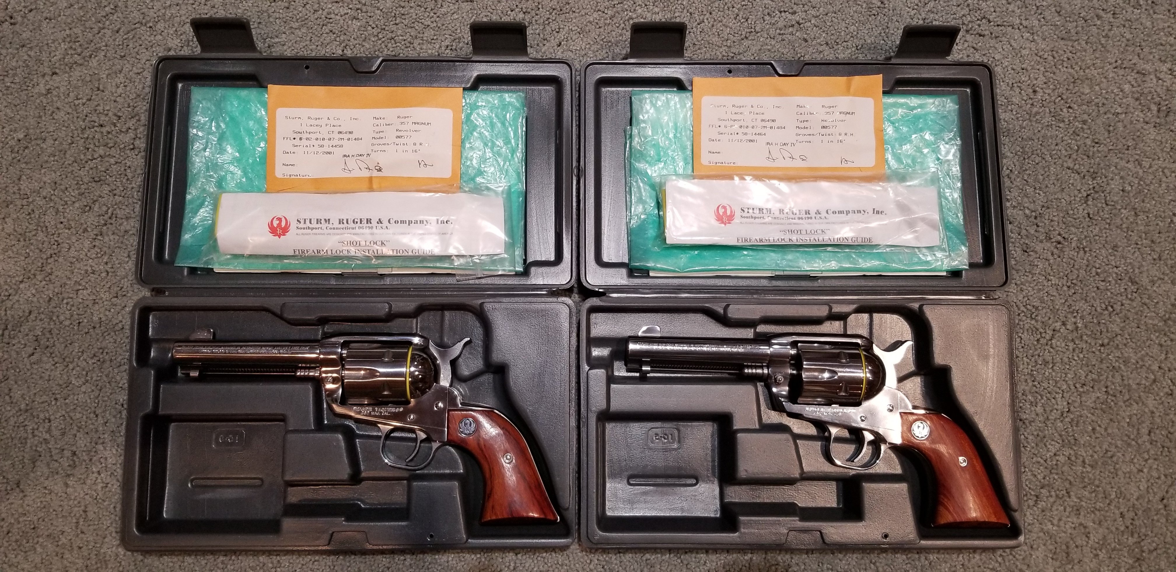 SPF WTS Ruger Vaquero Revolvers 357 Mag 4 5 Barrels spf-wts-ruger-vaquero-revolvers-357-mag-4-5-barrels
