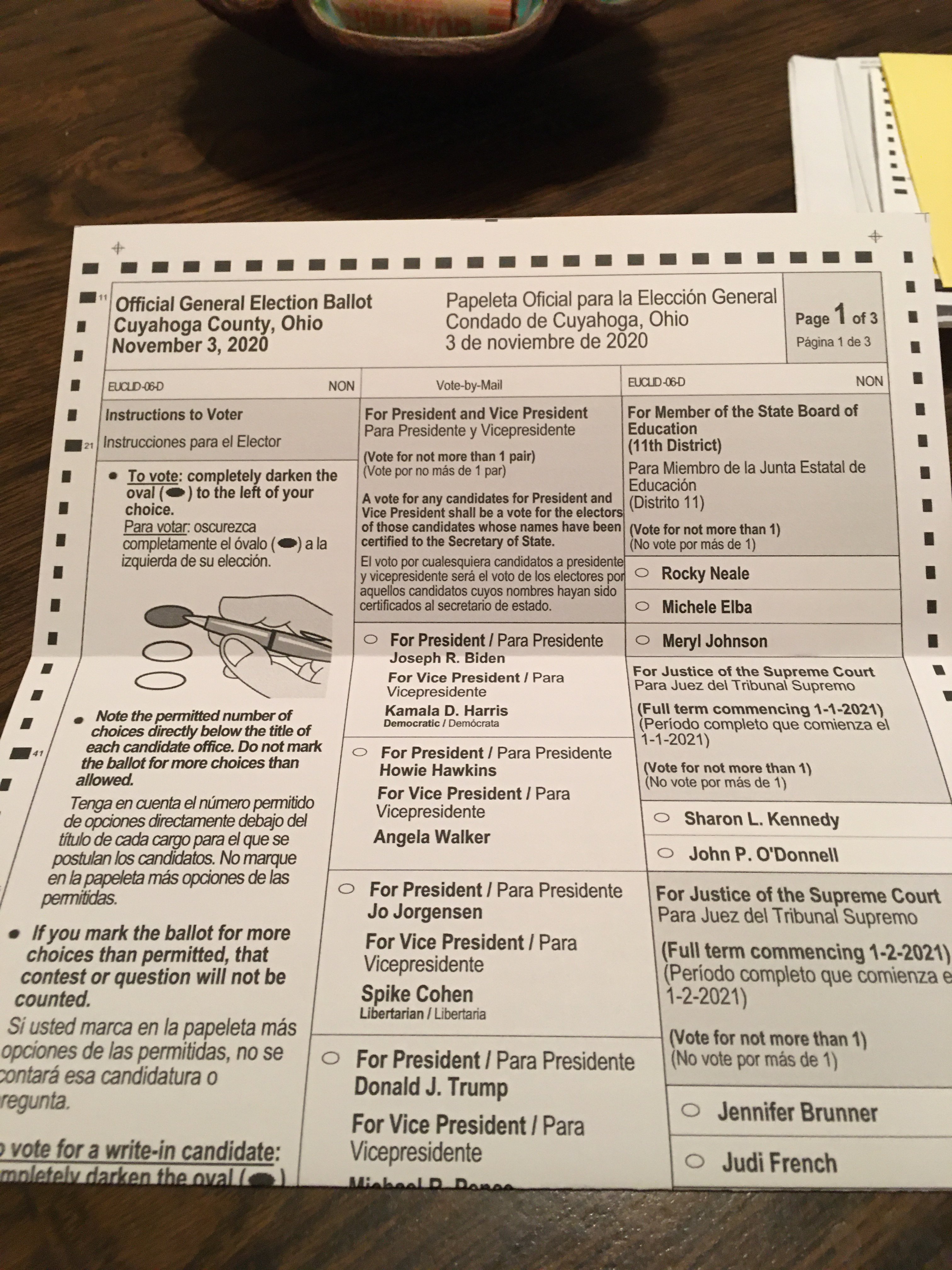 Ohio Ballot SASS Wire Saloon SASS Wire Forum