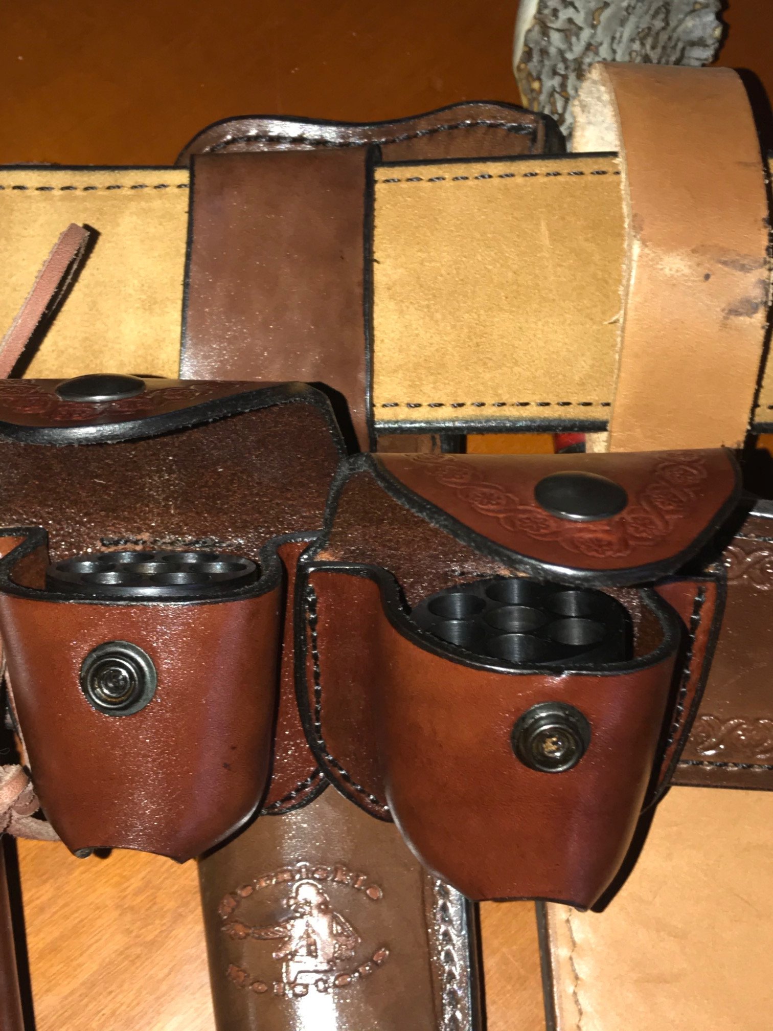 Black Powder Rig - Gunbelt, Holster and Shooters/Cylinder Pouches