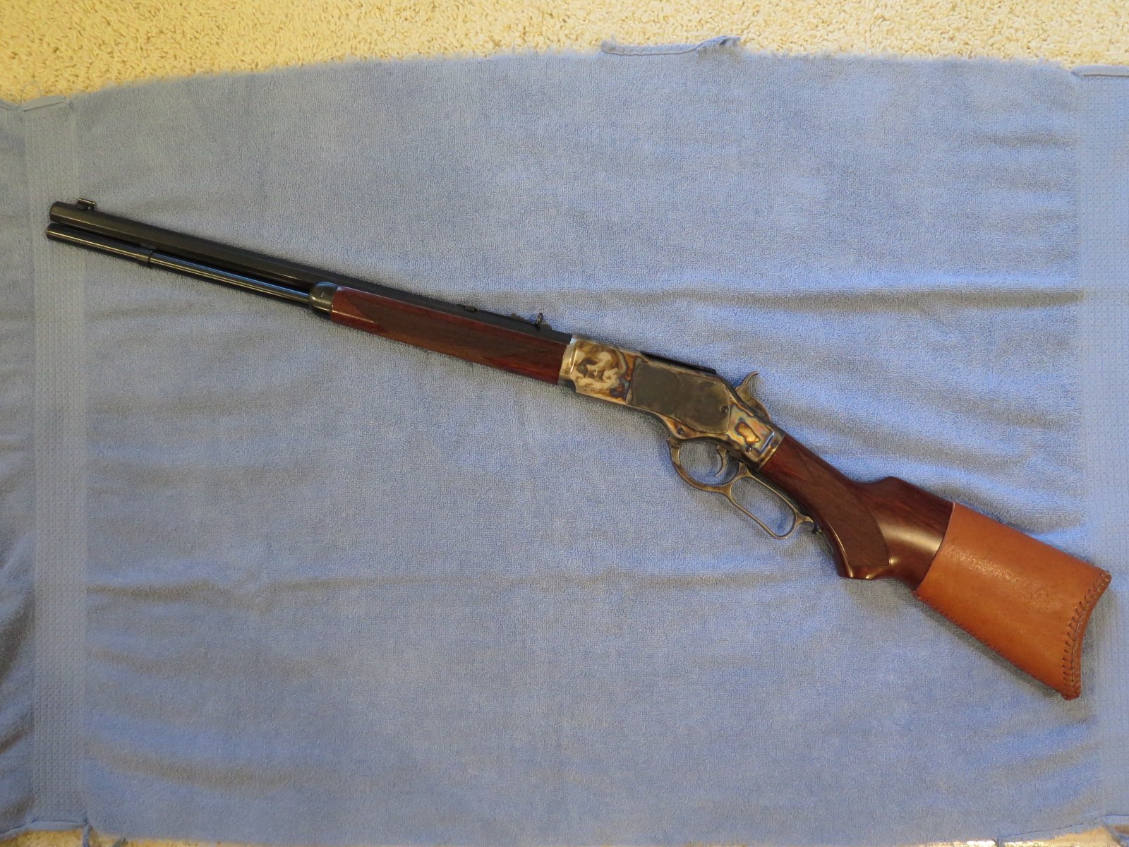 Sold Pending Funds: Cimarron 1873 Deluxe Short Rifle in .32-20 with 20 ...