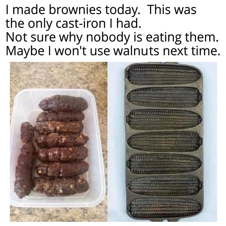 Brownies in cornbread pan.jpg