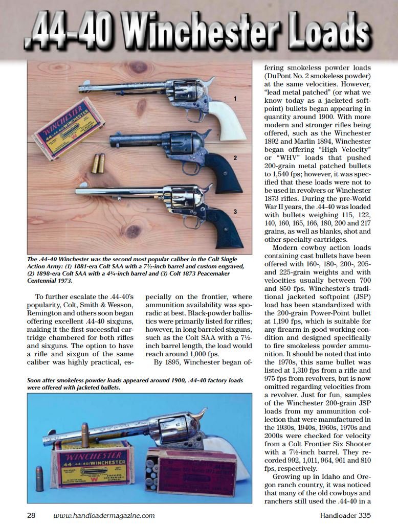 GUNS Magazine Black Powder Sixguns - GUNS Magazine