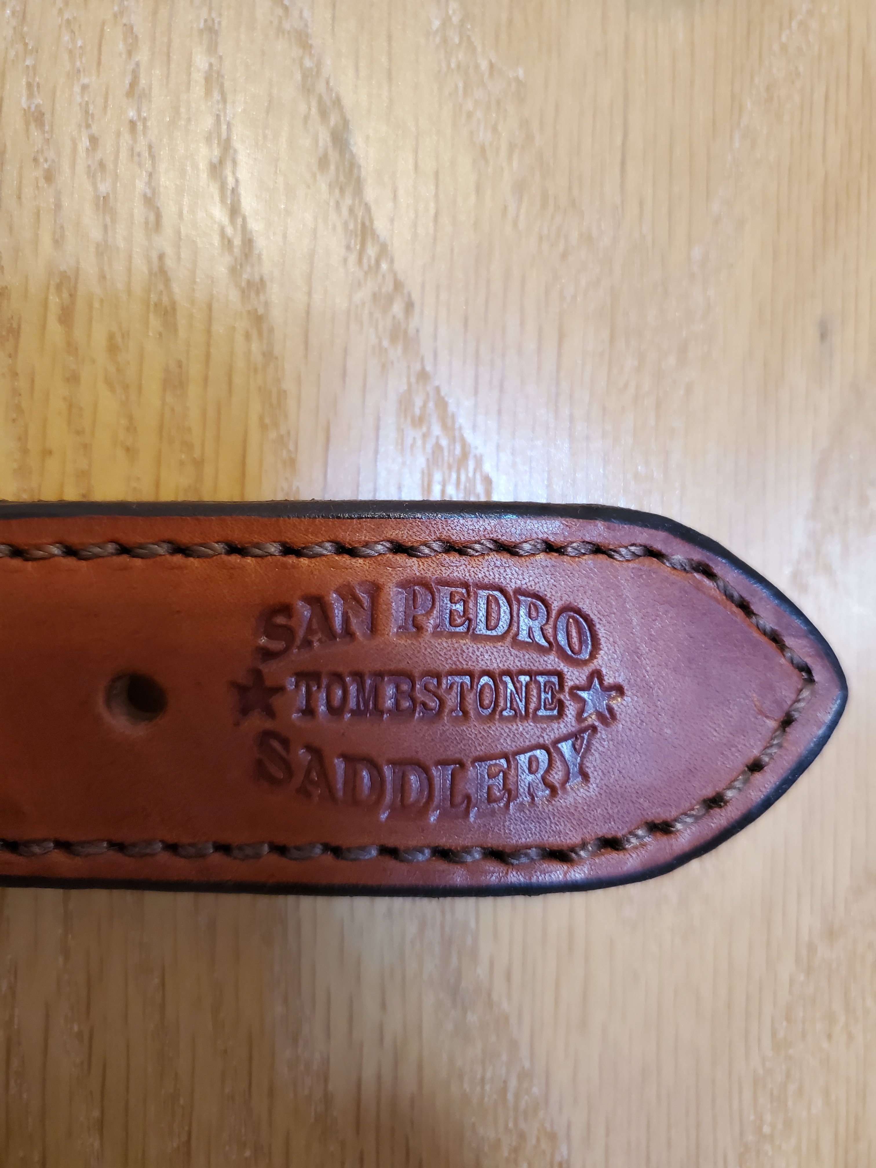 SOLD PENDING FUNDS Plainsman cartridge by Belt San Pedro Saddlery ...