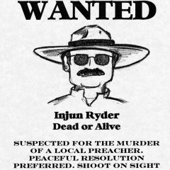 Injun Ryder, SASS #36201L