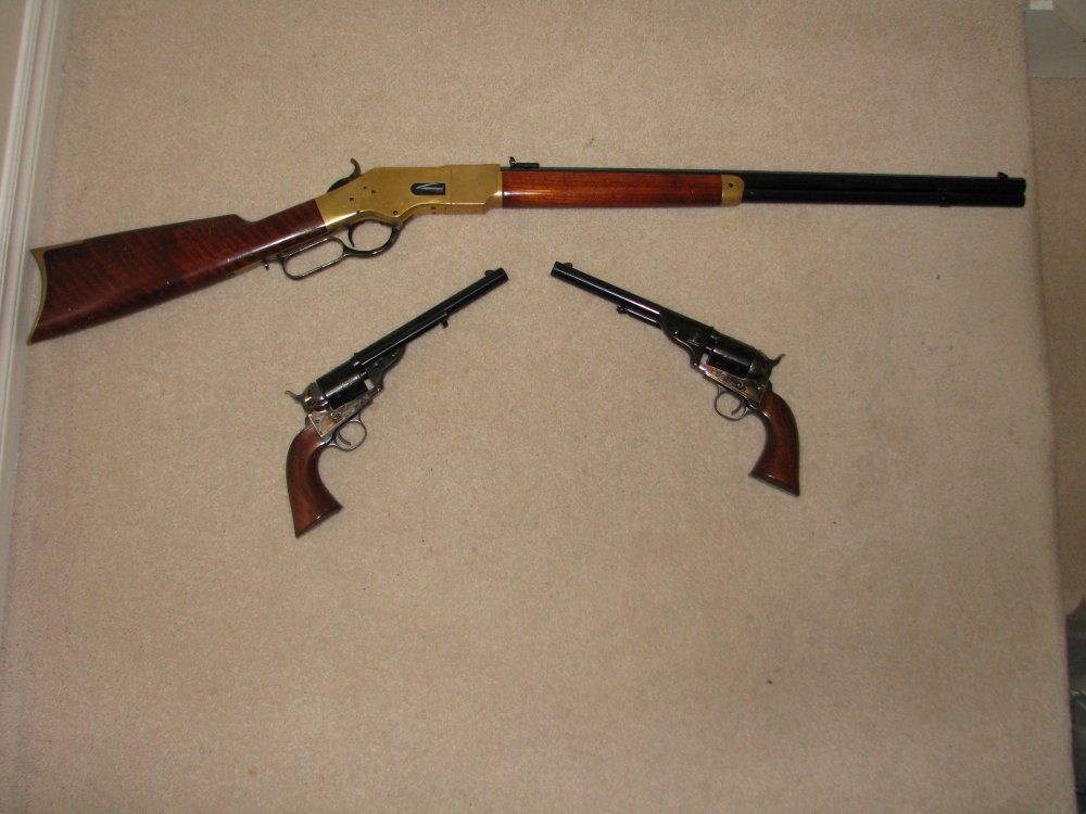 Open tops with 1866 Yellow Boy all in 45 Colt Classic Cowboy Guns 001 (3).JPG