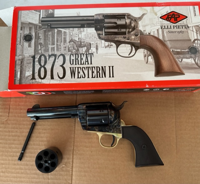 SOLD/Funds Received:FS Pietta 1873 Great Western 2, 38/357 plus 9mm ...