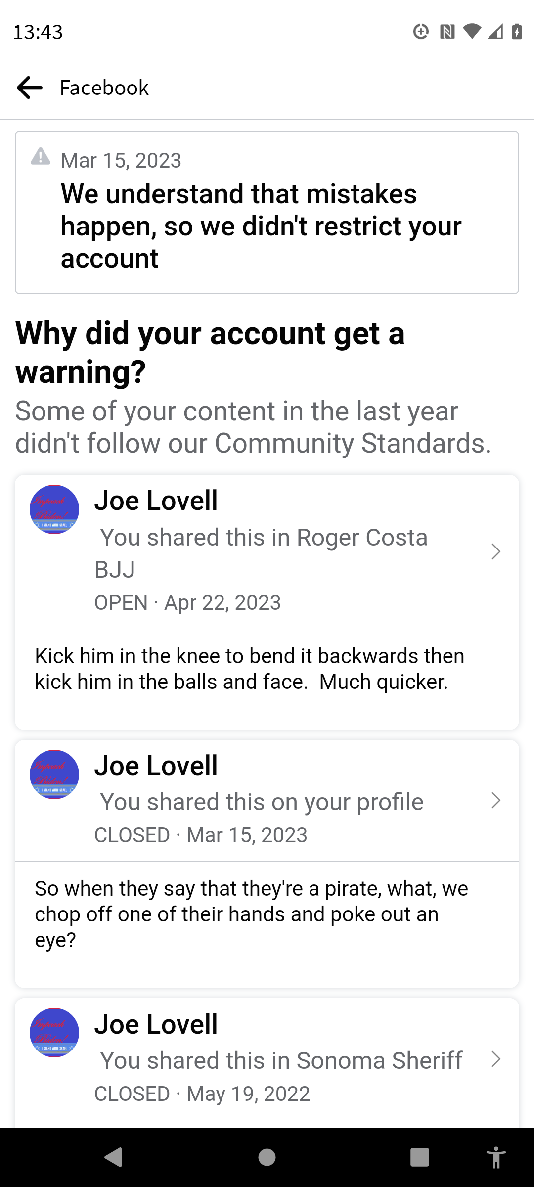 Stupid fb algorithm sass wire saloon sass wire forum