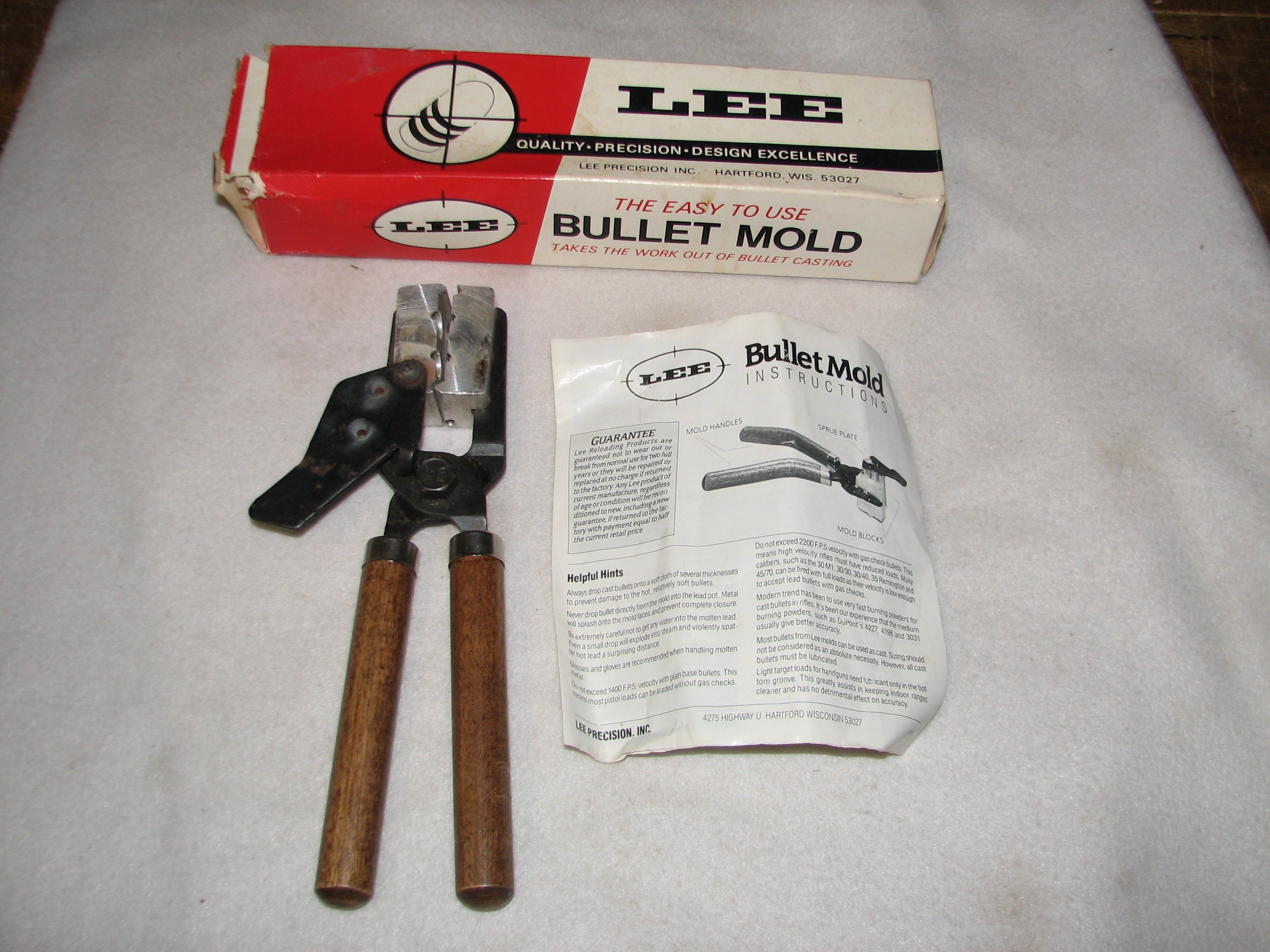 Lee Bullet mold 454 Round ball SOLD - SASS Wire Classifieds - SASS Wire