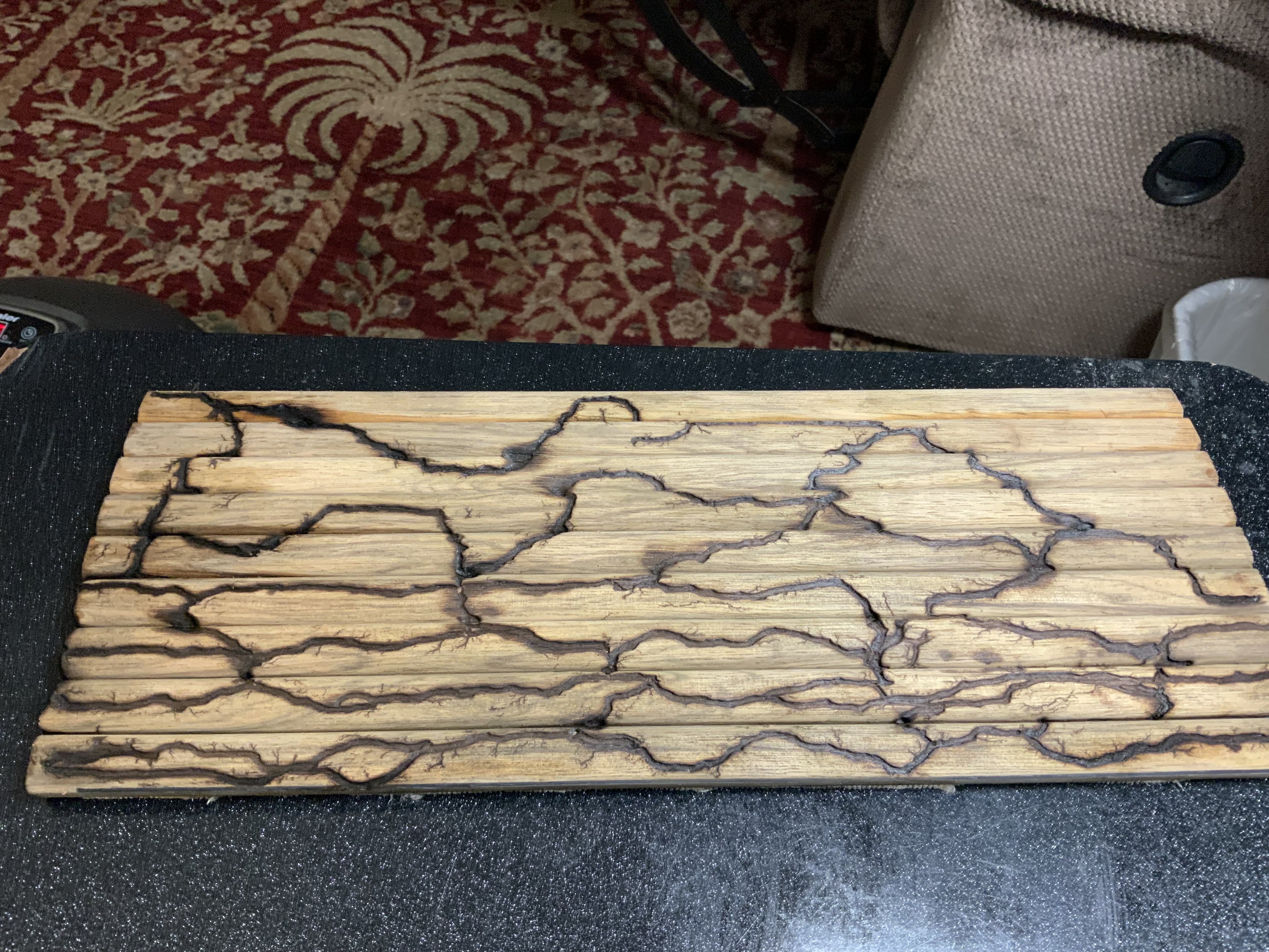 Lichtenberg Fractal Wood Burning - SASS Wire Saloon - SASS Wire Forum