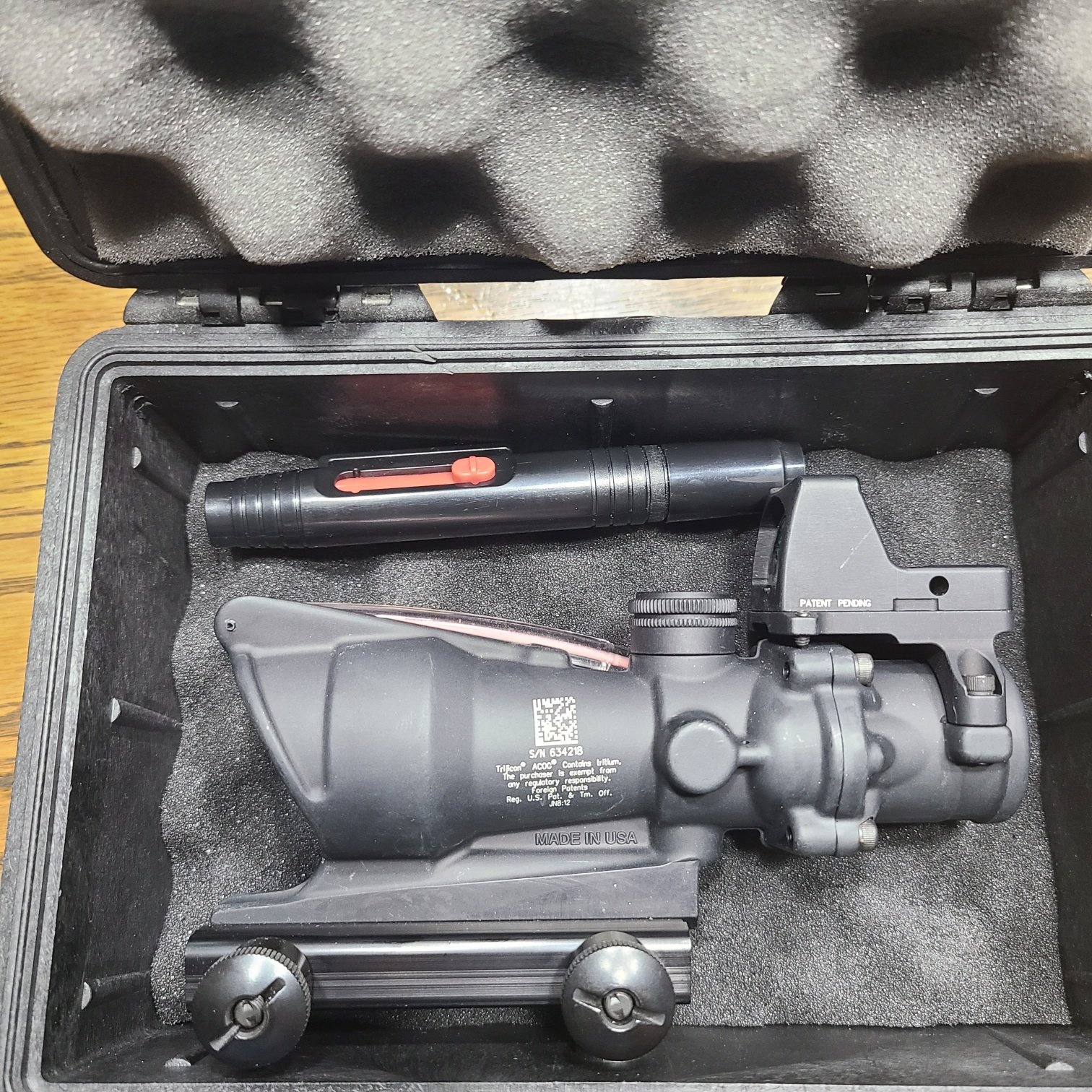 FOUND ONE - Trijicon Acog for 223 AR platform. - SASS Wire Classifieds ...