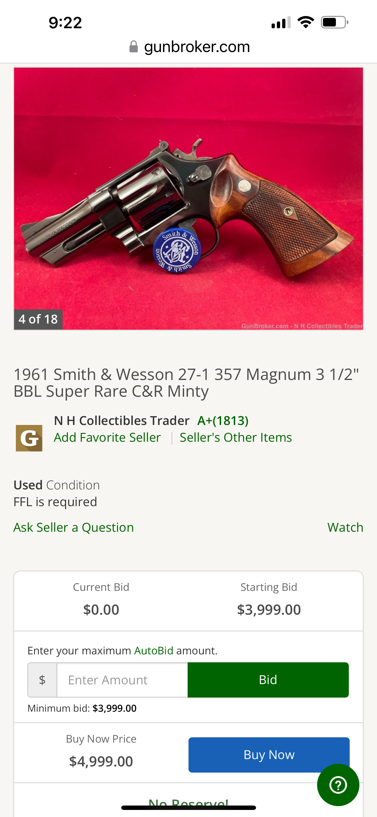 Birthday or Birth Year Gun. Anyone purchase a gun solely because it was