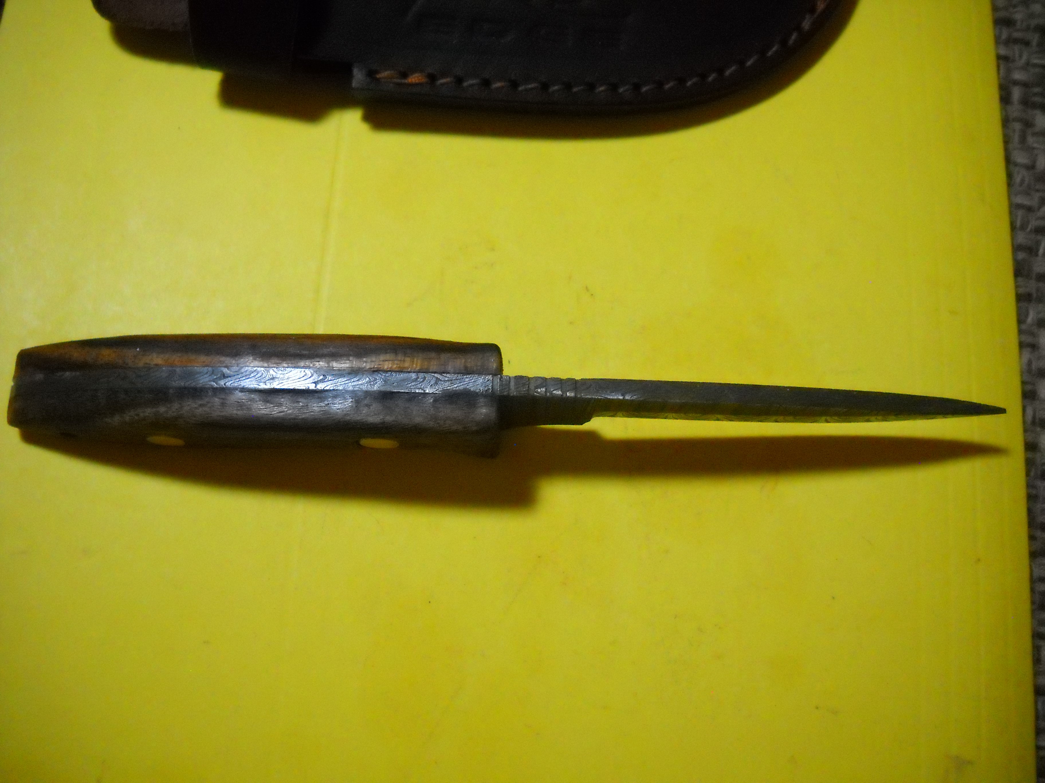 8 inch hunting belt knife with leather sheath sass wire classifieds