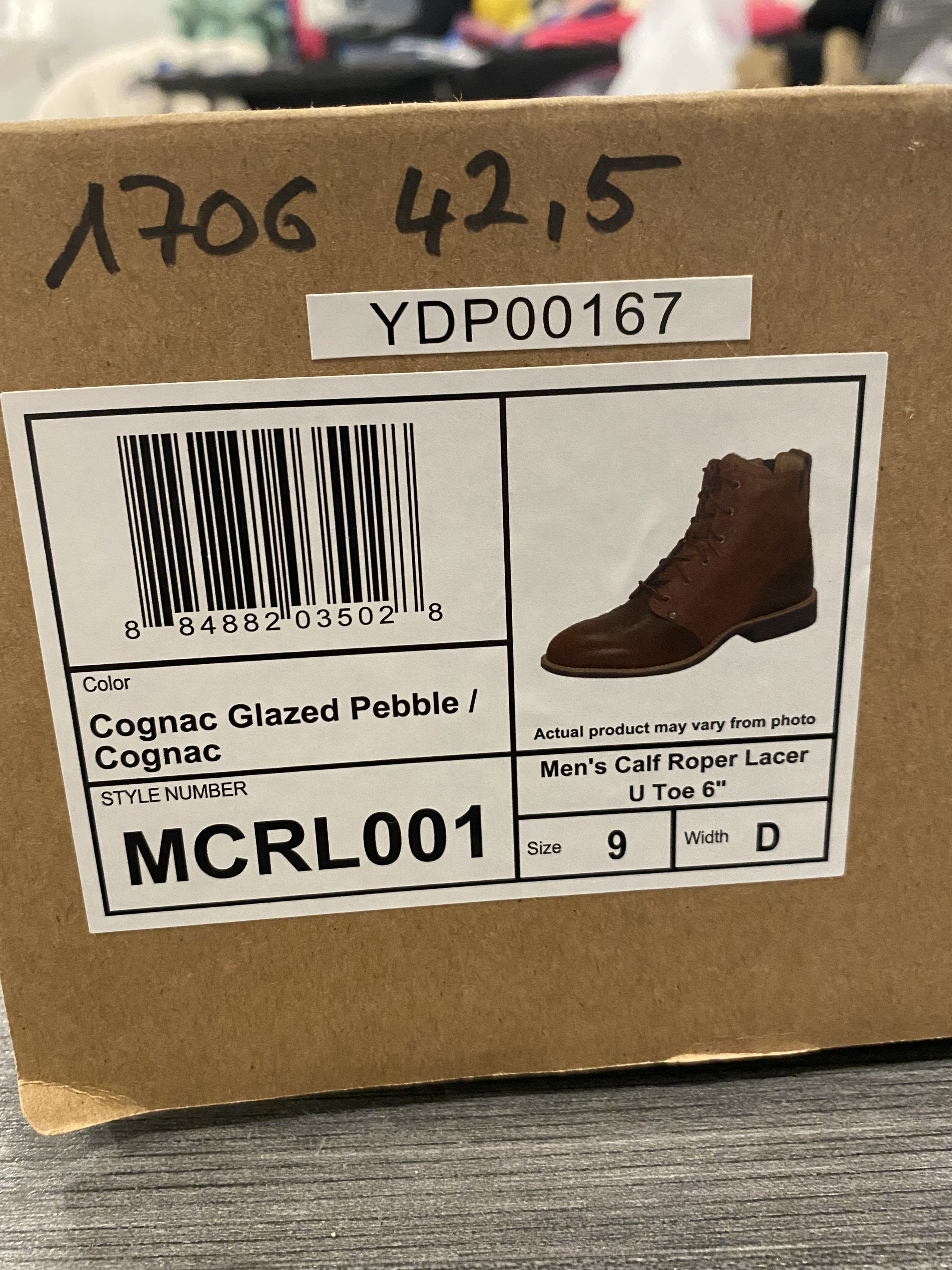 Twisted X Men's Calf Roper Lacer boots Size 9 SASS Wire Classifieds