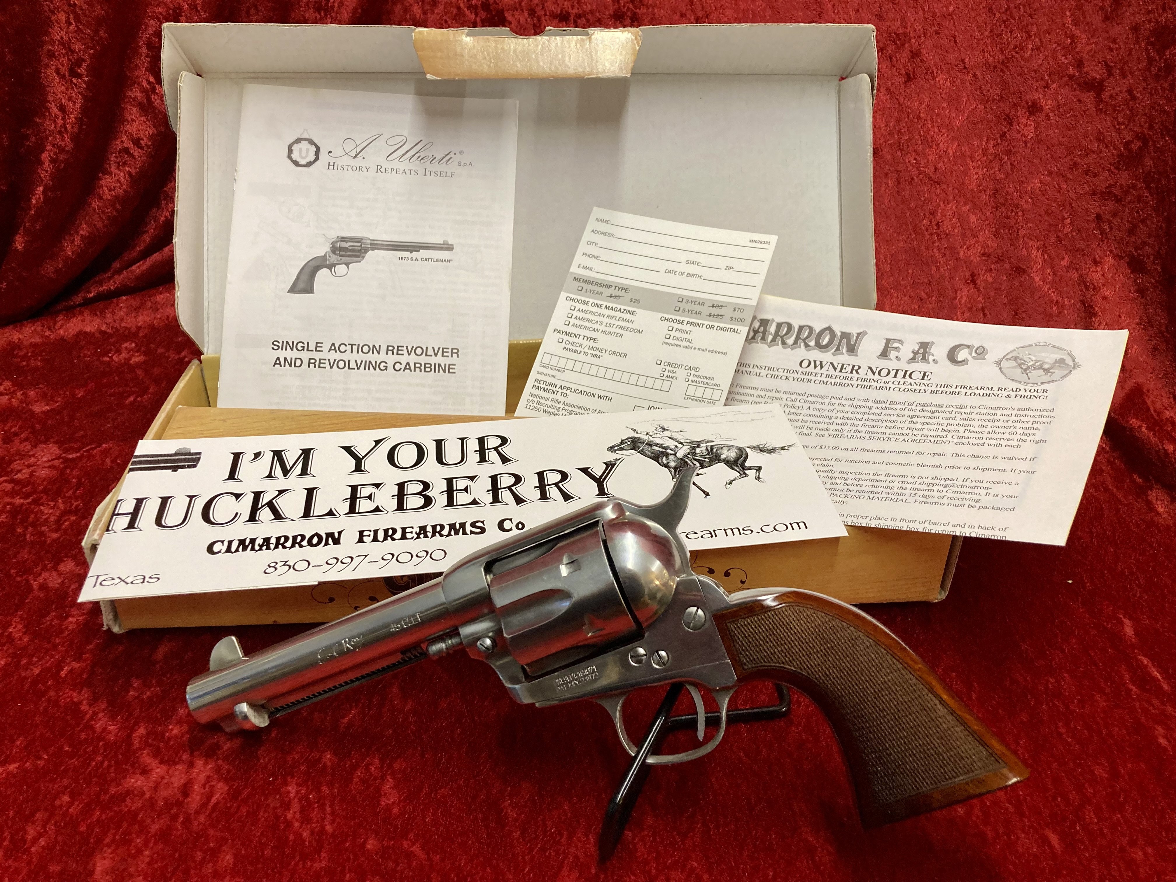 FS: Evil Roy Competition SAA Colt .45 by Cimarron