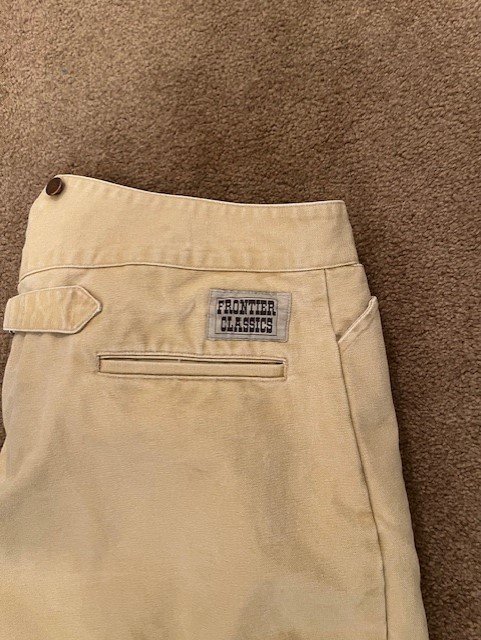 FS: Frontier Classics brand canvas pants - SASS Wire Classifieds - SASS ...