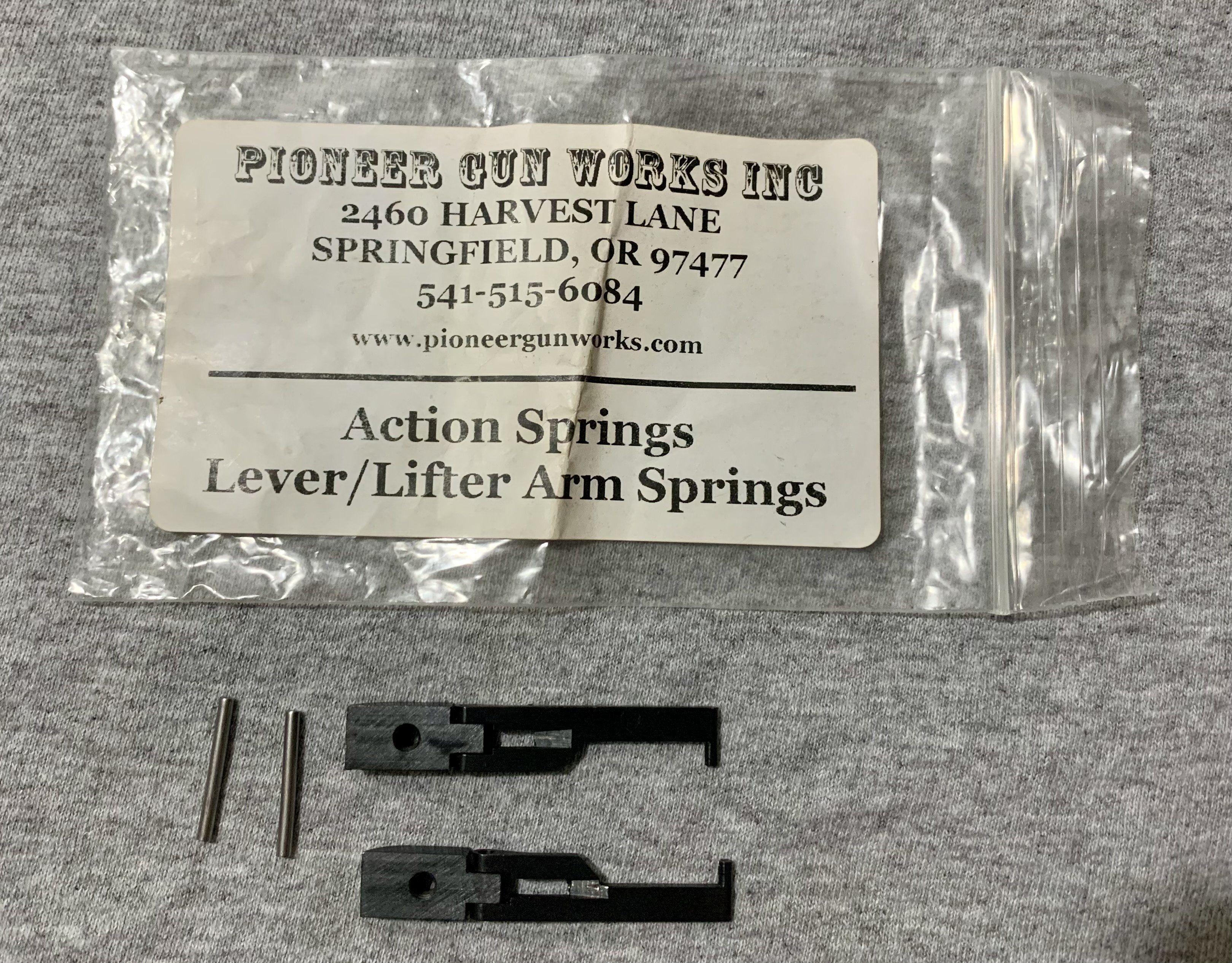 FS Pioneer Gun Works Action Springs $65 shipped - SASS Wire Classifieds ...