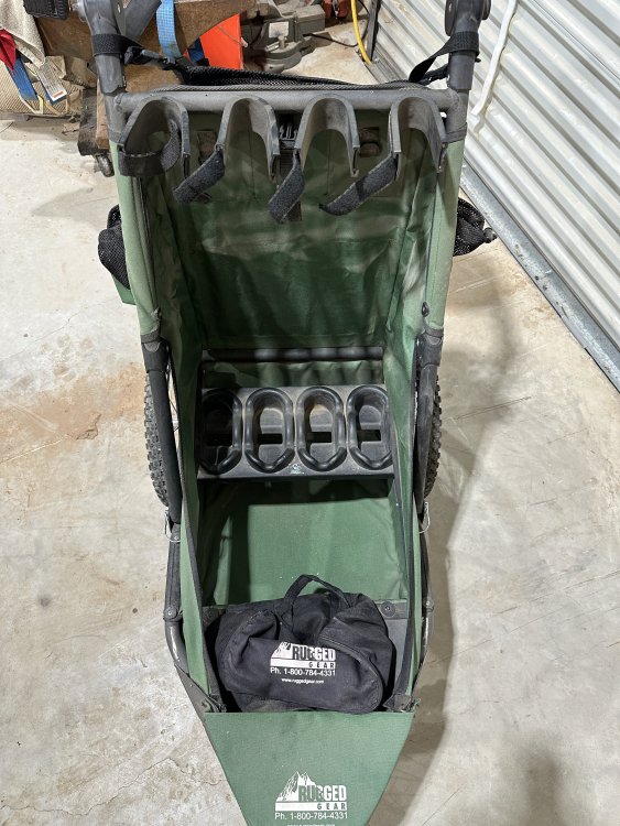 *SOLD* Rugged Gear 4 gun cart - SASS Wire Classifieds - SASS Wire Forum