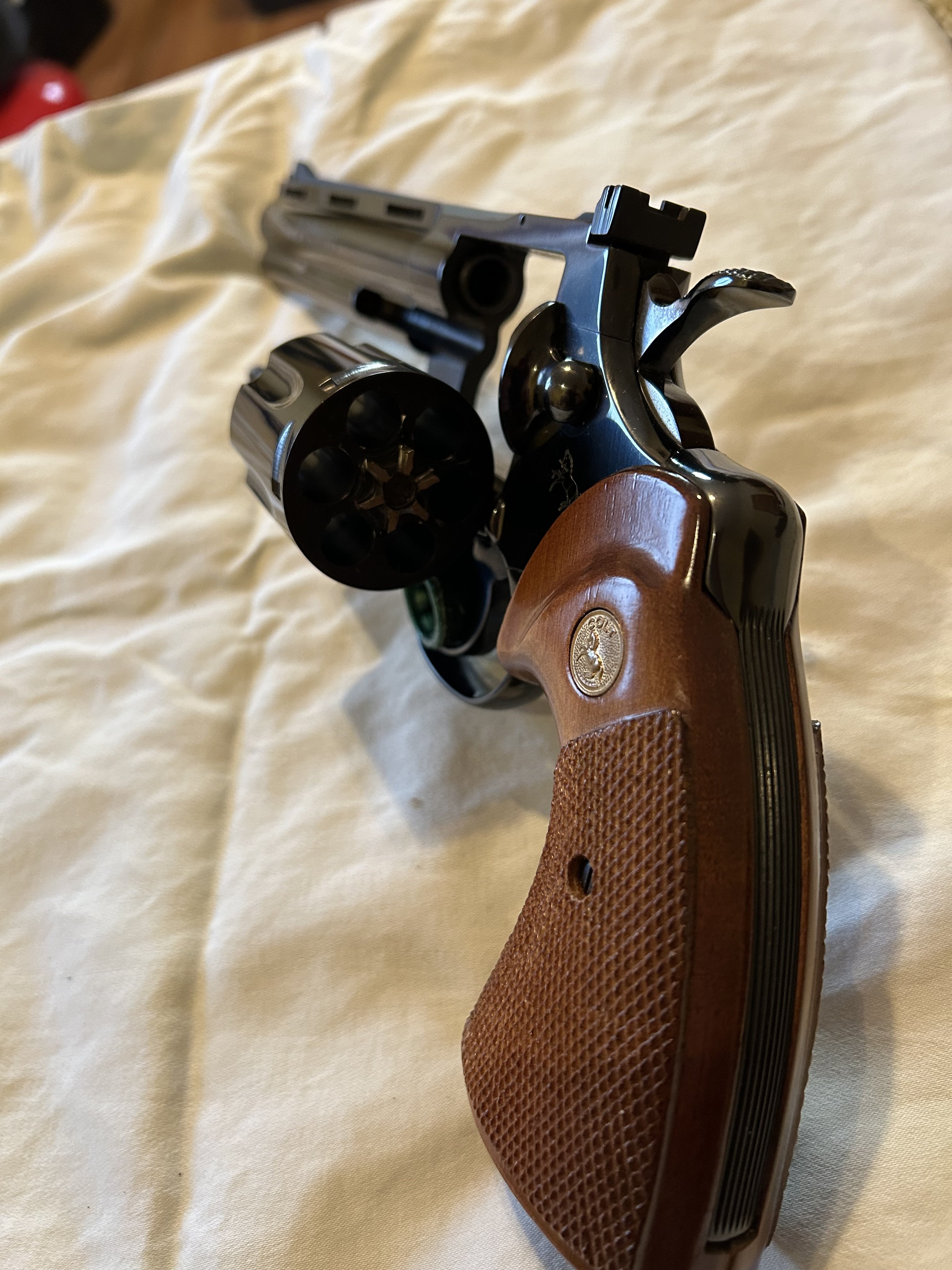Sold please remove price reduced 1974 colt python 6 unfired 3 100