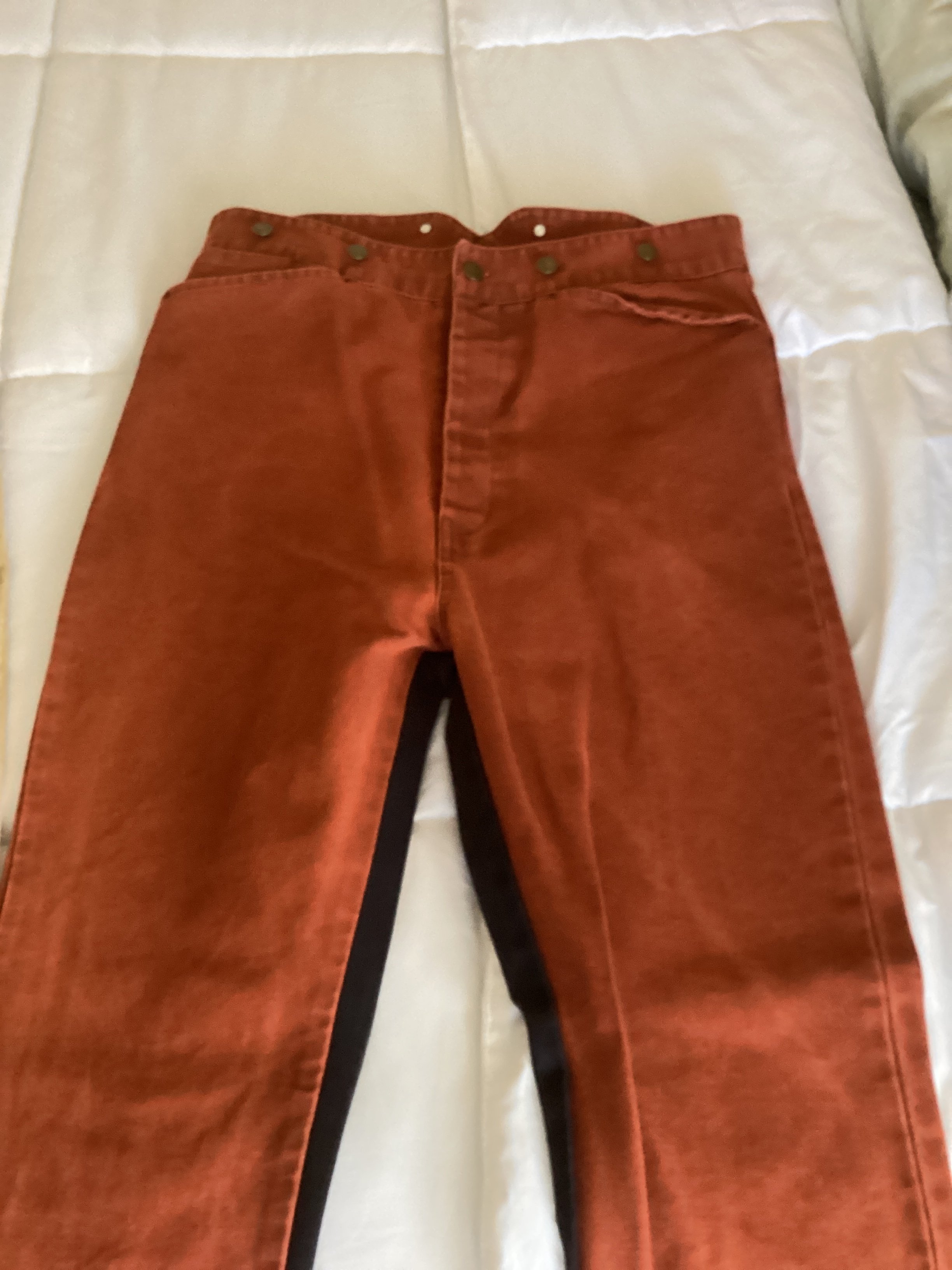 FS: 1 pair Frontier Classic cowboy pants size 36 (Rust and FS: 1 pair Frontier Classic cowboy pants size 36 (Rust and