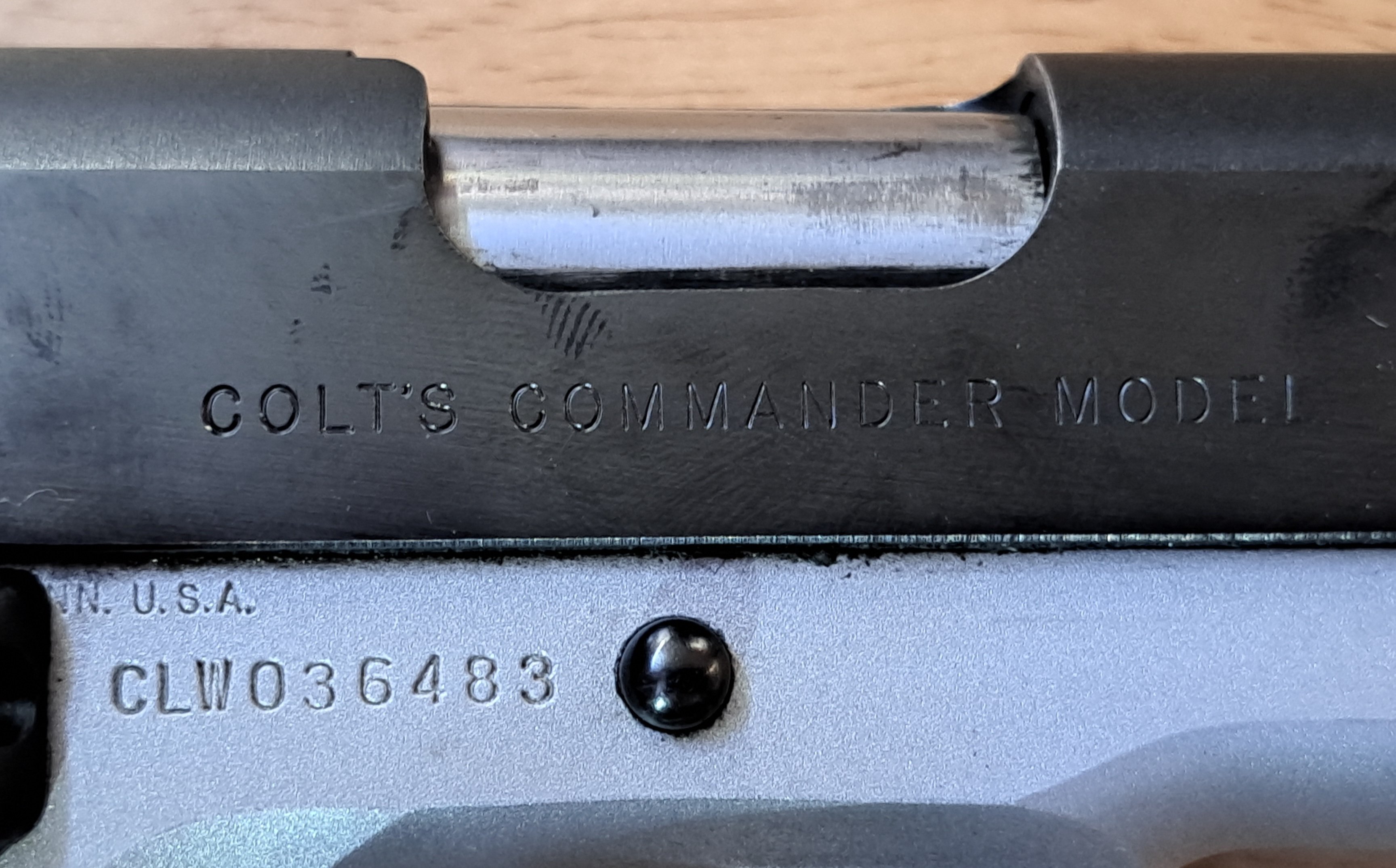 WTS Customized .45 ACP Colt 1911 70 Series Commander - SASS Wire