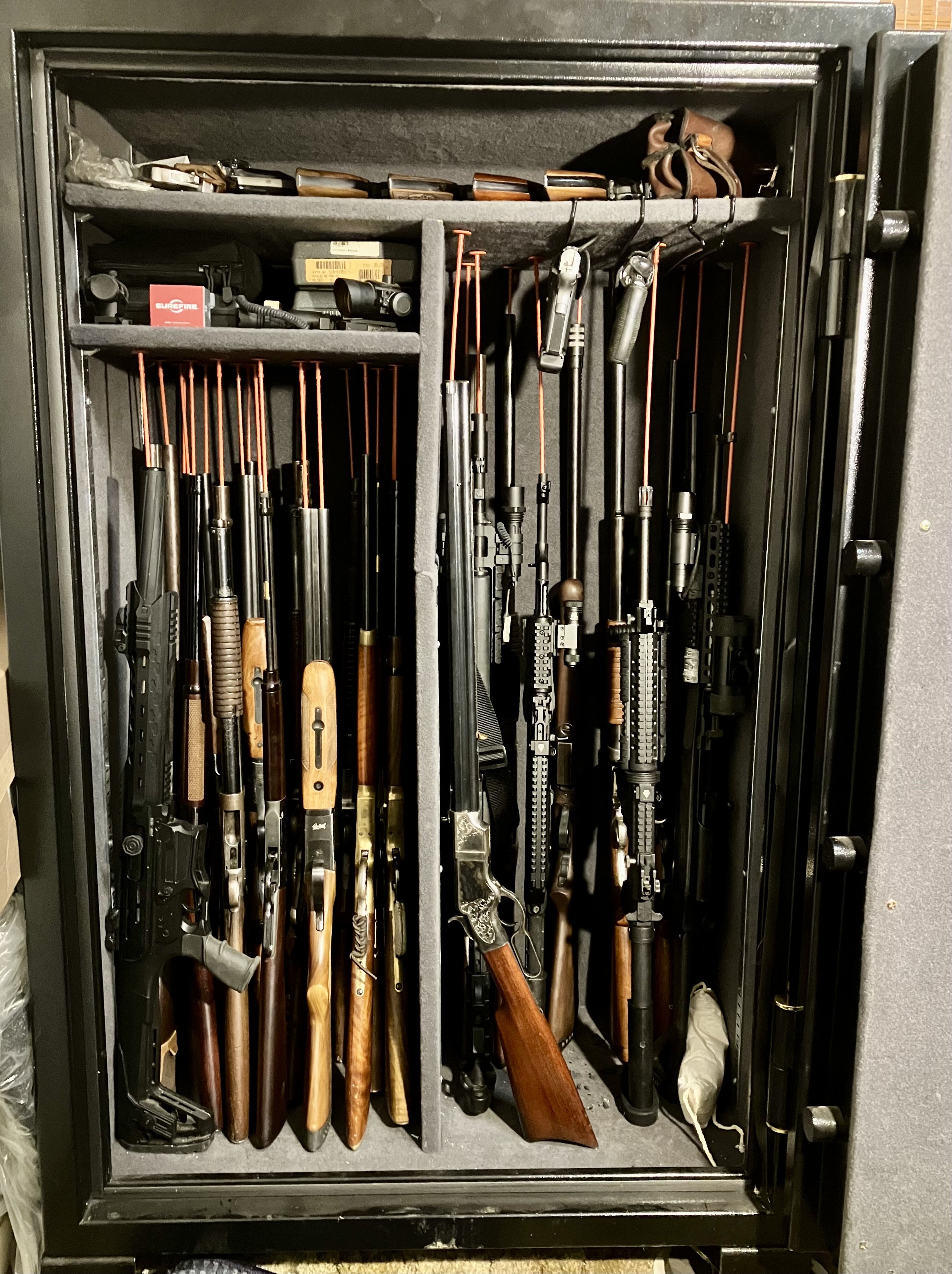 Has Anybody Tried The RIFLE RODS Storage System In Your Gun Safe ...
