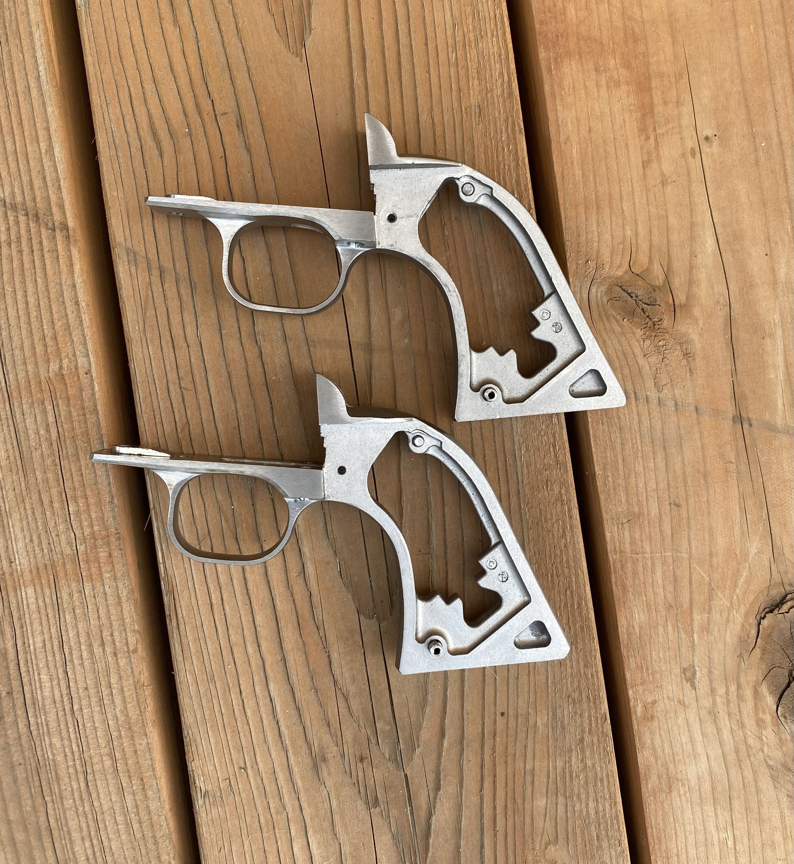 Traded- Ruger SS NMV Grip Frames for XR3-Red - SASS Wire